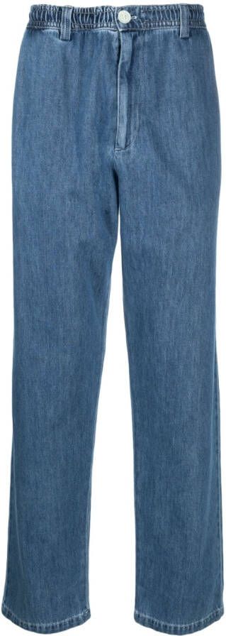 Marni Jeans met elastische tailleband Blauw