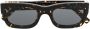 Marni Eyewear CWE zonnebril met rechthoekig montuur Zwart - Thumbnail 1