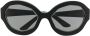 Marni Eyewear Zonnebril met rond montuur Zwart - Thumbnail 1