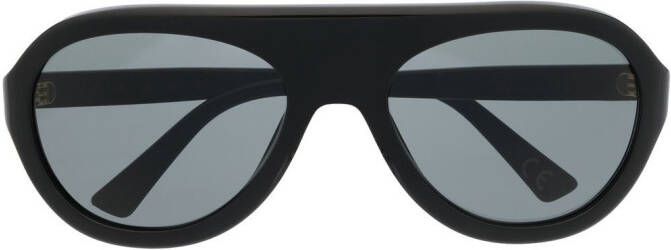 Marni Eyewear T4T zonnebril met rond montuur Zwart