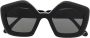 Marni Eyewear Zonnebril met geometrisch montuur Zwart - Thumbnail 1