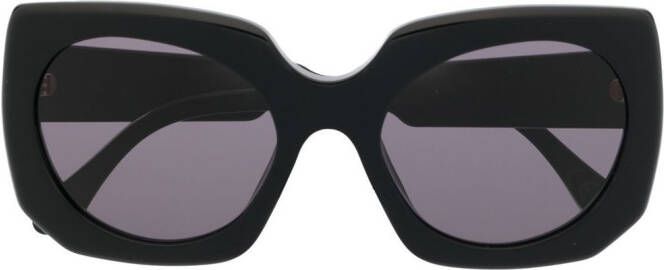 Marni Eyewear Zonnebril met vierkant montuur Zwart