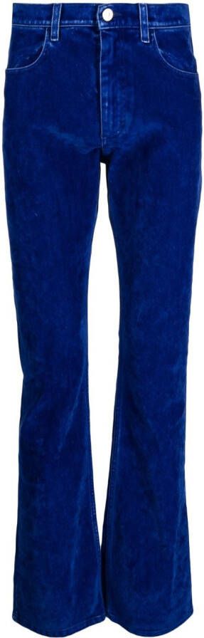 Marni Flared broek Blauw