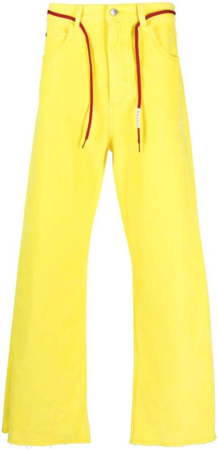 Marni Flared jeans Geel