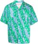 Marni Overhemd met bloemenprint Groen - Thumbnail 1
