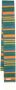 Marni Sjaal met colourblocking Groen - Thumbnail 1
