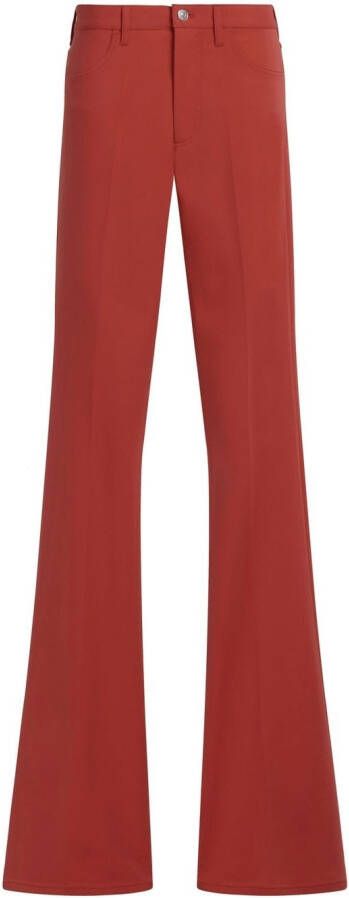 Marni Geplooide pantalon Rood