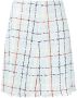 Marni Geruite rok Blauw - Thumbnail 1