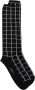 Marni Intarsia geruite sokken Zwart - Thumbnail 1