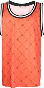 Marni Hemd met print Oranje