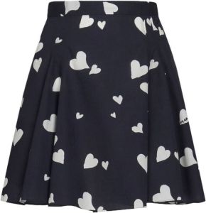 Marni Mini-rok met hartprint Zwart