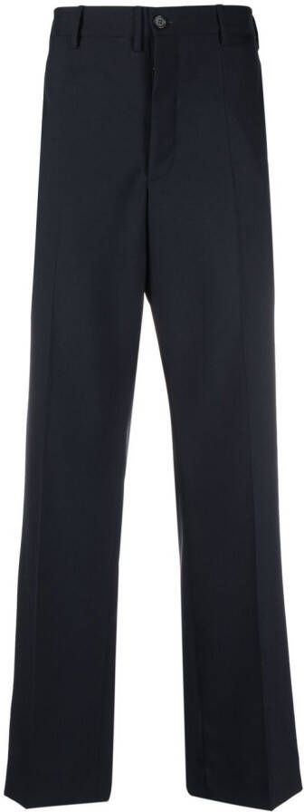 Marni High waist pantalon Blauw