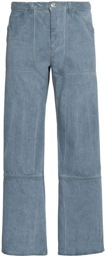 Marni Jeans met wijde pijpen Blauw