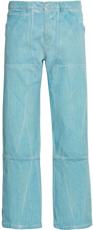 Marni Jeans met wijde pijpen Blauw