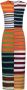 Marni Gebreide midi-jurk met patchwork Oranje - Thumbnail 1