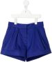 Marni Kids Geplooide shorts Blauw - Thumbnail 1