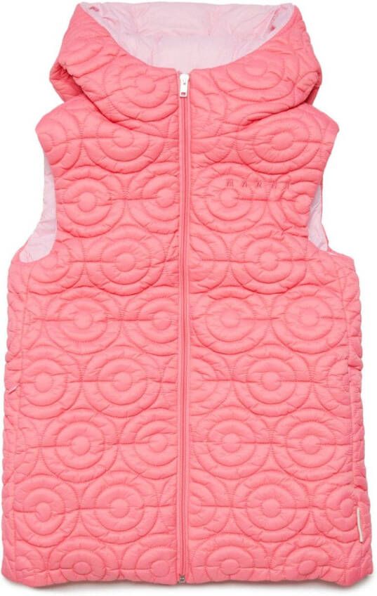 Marni Kids Gilet met capuchon Roze
