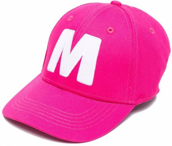 Marni Kids Honkbalpet met geborduurd logo Roze