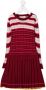 Marni Kids Jurk met plooirok Rood - Thumbnail 1