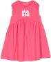 Marni Kids Midi-jurk met logoprint Roze - Thumbnail 1