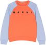 Marni Kids Sweater met colourblocking Oranje - Thumbnail 1