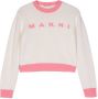 Marni Kids Sweater met colourblocking Wit - Thumbnail 1