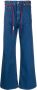 Marni Jeans met wijde pijpen Blauw - Thumbnail 1