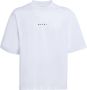 Marni Katoenen T-shirt met logoprint Wit - Thumbnail 1