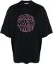 Marni T-shirt met logoprint Zwart - Thumbnail 1