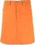 Marni Mini-rok met geborduurd logo Oranje - Thumbnail 1