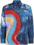 Marni Overhemd met print Blauw - Thumbnail 1