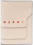 Marni Portemonnee met logo Beige - Thumbnail 1