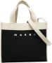 Marni small shopping bag Zwart Dames - Thumbnail 1