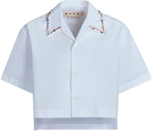 Marni Cropped blouse Wit