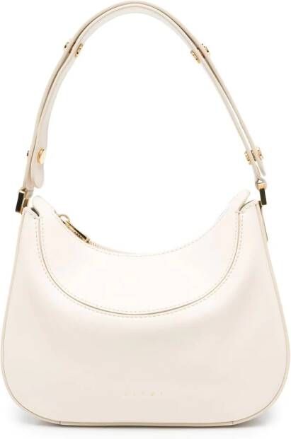 Marni Shopper met logoprint Beige