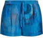 Marni Shorts met trekkoordtaille Blauw - Thumbnail 1