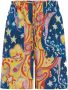 Marni Shorts met verlaagd kruis Blauw - Thumbnail 1