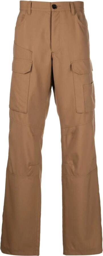 Marni Straight broek Beige