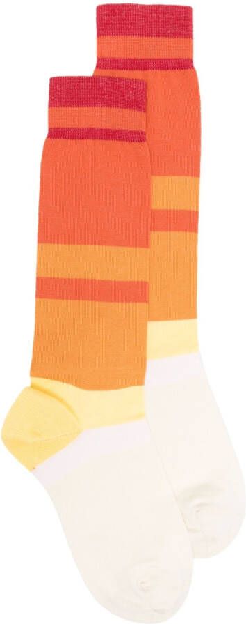 Marni Gestreepte sokken Oranje