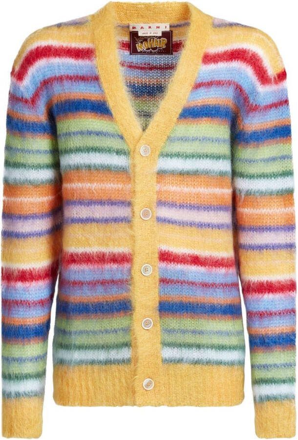 Marni Gestreept vest Geel