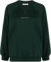 Marni Sweater met logoprint Groen - Thumbnail 1