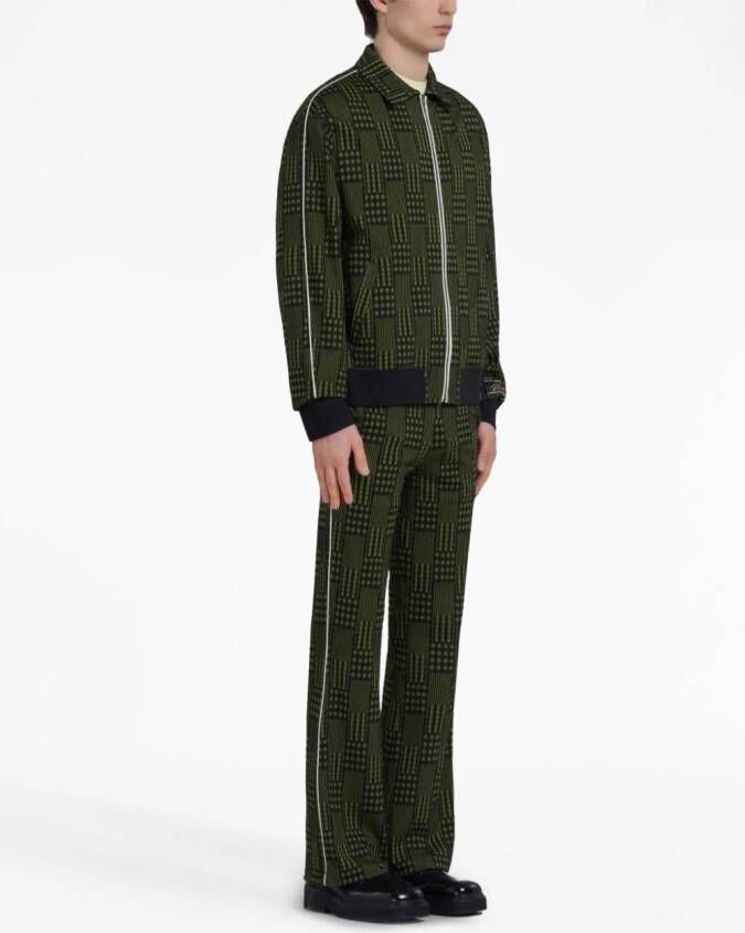 Marni T-shirt met logoprint Geel