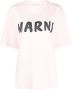 Marni T-shirt met logoprint Roze - Thumbnail 1