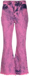 Marques'Almeida Cropped jeans Roze