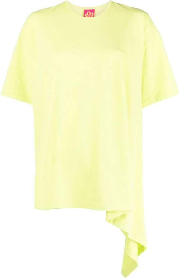 Marshall Columbia T-shirt met asymmetrische afwerking Groen