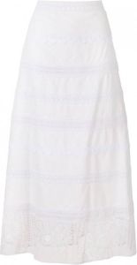 Martha Medeiros Midi-rok Wit