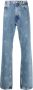 Martine Rose Jeans met all-over logoprint Blauw - Thumbnail 1