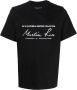 Martine Rose T-shirt met logo Zwart - Thumbnail 1