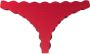 Marysia Bikinislip met gewelfde afwerking Rood - Thumbnail 1