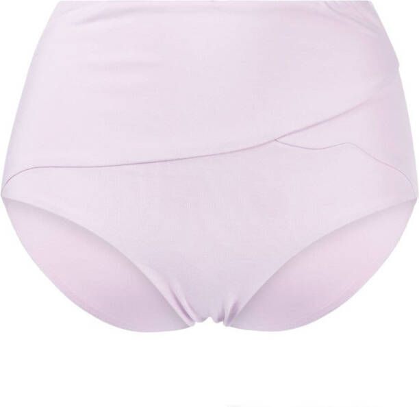 Marysia High waist bikinislip Paars